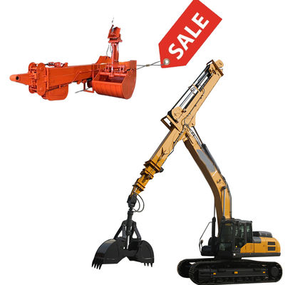 Top 1 Escavatore Telescopico Arm Dipper Stick 28m Clamshell Bucket Grab