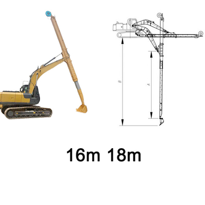 Escavatore telescopico idraulico Escavatore telescopico Braccio telescopico