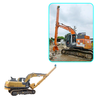 Escavatori Boom Dipper Arm Escavatore Long Reach Stick Boom And Arm Telescopic Boom per Escavatore