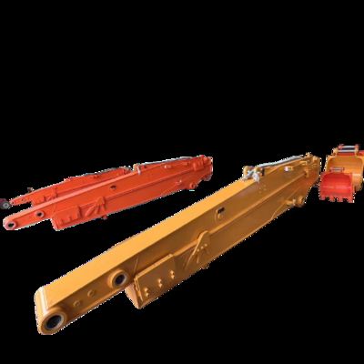 ZH OEM personalizzato Q355B 8M 10M 11M 12M Escavatore a lungo raggio braccio a lungo raggio Escavatore Boom Escavatore braccio scorrevole per dragaggio e pulizia fluviale