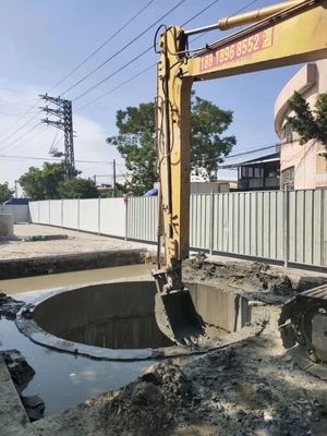 ZH OEM personalizzato Q355B 8M 10M 11M 12M Escavatore a lungo raggio braccio a lungo raggio Escavatore Boom Escavatore braccio scorrevole per dragaggio e pulizia fluviale