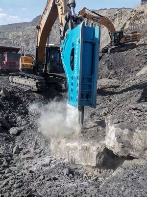 High Quality Construction Machinery Attachments Breaker Hammer Hydraulic Triangular Hammer Rock Breaker for 20 Ton Excavator