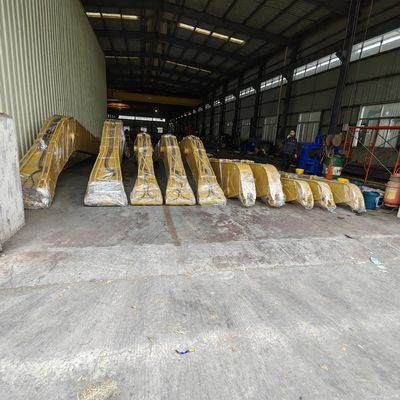 2025 Nuovo design di escavatore braccio standard 18 metri lunghezza di portata boom braccio lungo braccio di estensione braccio con secchio per scavatori 65-95T
