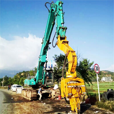 40-50 tonnellate escavatore martello vibratore pile idraulica pile martello braccio pile guida braccio foglio pile conducente lavori di costruzione