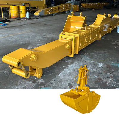 Braccio telescopico per escavatore con benna 14m 16m 18m