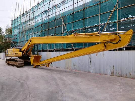 Braccio Escavatore a Lunga Portata con Pinza per Roccia Heavy-Duty — Soluzione Ottimale per Argini Fluviali e Lavori su Dighe